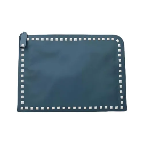 Valentino Ткань Клатч Стандартный Унисекс Синий