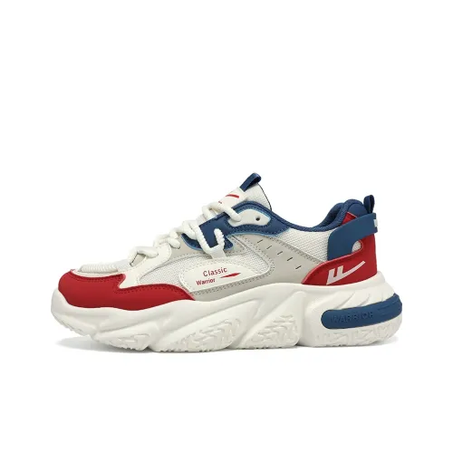 Warrior Износостойкий Дышащий Легкий Низкий Топ Кроссовки с Толстой Подошвой Унисекс