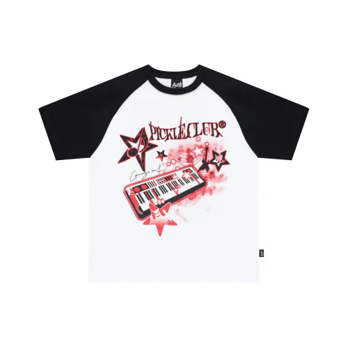 LBPC Короткий рукав T-рубашки Trendy Dimensional Melody с принтом Unisex