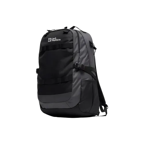 Jack Wolfskin 27,6L Рюкзаки Переработанный полиэстер Черный Мужской