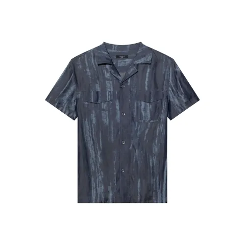 LIU·JO UOMO Джинсовый синий Мужские рубашки