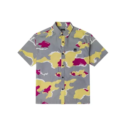 Рубашка Lee Co-branded model Мужская Камуфляж с принтом