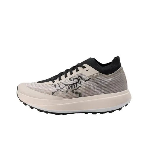 Arcteryx SYLAN PRO Slip-on Дышащий Легкий Низкий Кроссовки для бега по пересеченной местности Мужской Бежевый Серый