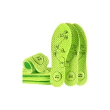 Зеленый [3 упаковки] Полынь, дезодорирующий массаж | Влагоотводящий, дышащий