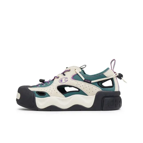 Champion Casual Low Top Linen/Pine Green Men's