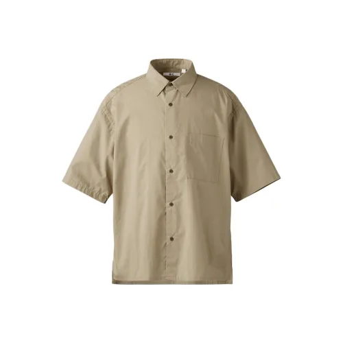 UNIQLO x Clare Waight Keller C Collection SS25 Рубашка Унисекс Бежевый