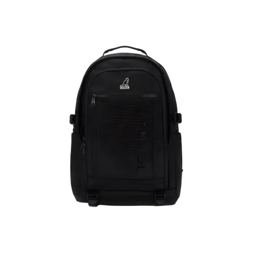 KANGOL Nylon Backpack Standard Unisex Black KANGOL Нейлон Рюкзак Стандартный Унисекс Черный