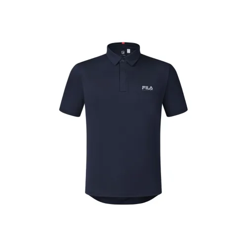 FILA Поло Мужское Драгоценный камень Темно-синий Nv