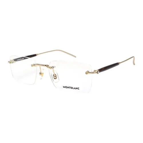 MONTBLANC Сплав Прямоугольные Оправы для Очков Мужские Черепаховый