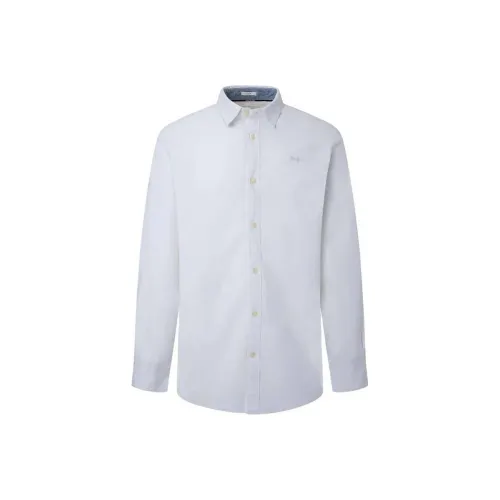 Pepe Jeans Белые Мужские Рубашки