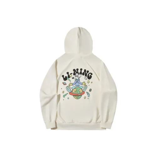 LINING x Steven Harrington Скейтборд Коллекция Свитшот Мужской Экрю