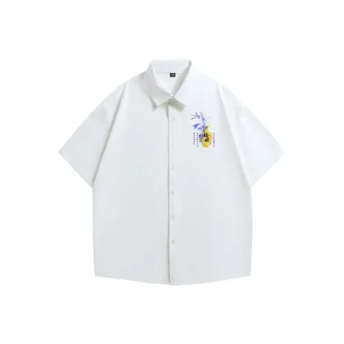 TIMD Белая унисекс рубашка