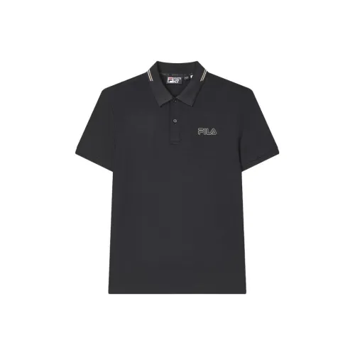 Fila Heritage Глубокий Черный Мужская Поло