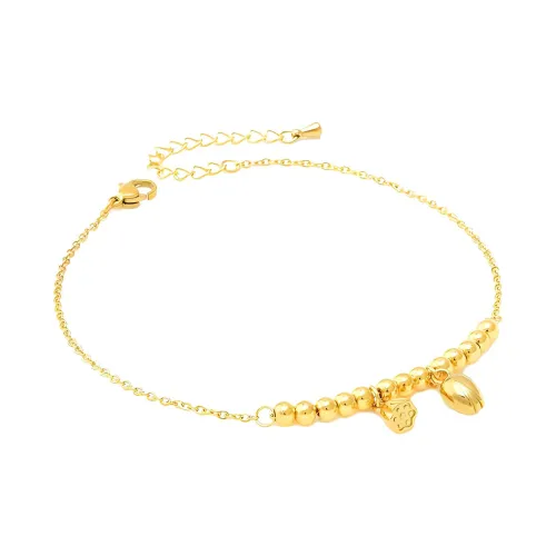 PIARA Титановые стальные браслеты на щиколотку для женщин