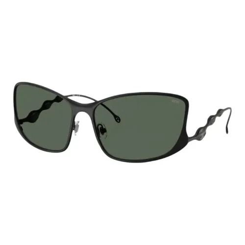 DIESEL Металл Нерегулярная форма Солнцезащитные очки Унисекс Черный