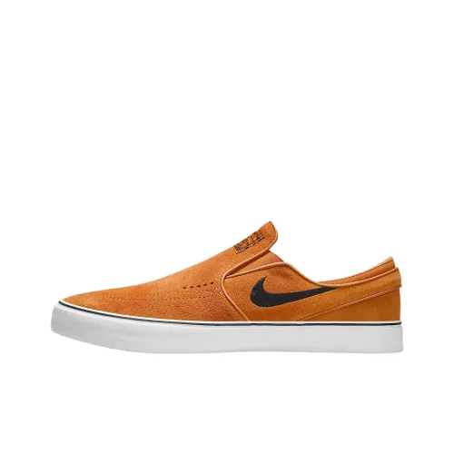 Nike SB Janoski+ Slip Low Топ Скейтборд Кроссовки Унисекс Коричневый