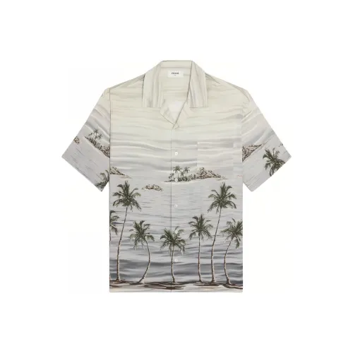 Celine Серые Мужские Рубашки