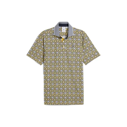 PUMA PTC Поло Мужское Желтое