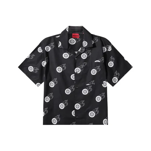 Hugo Boss SS24 Рубашка Мужская Черная