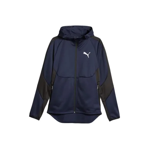 PUMA EVOSTRIPE Мужской Full Zip Hoodie Толстовка Мужской Синий