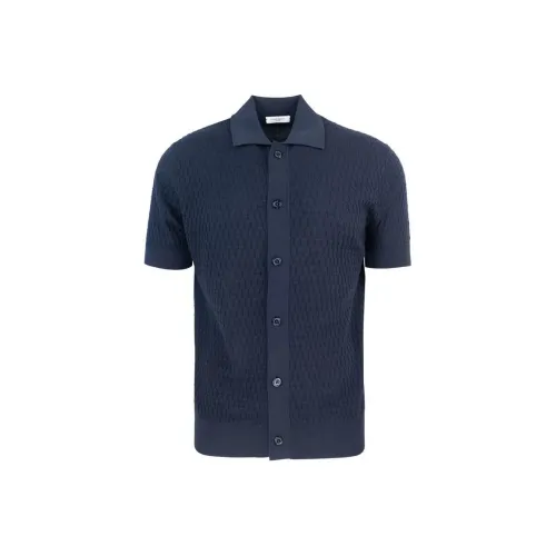 PAOLO PECORA MILANO Рубашка Мужская Синяя