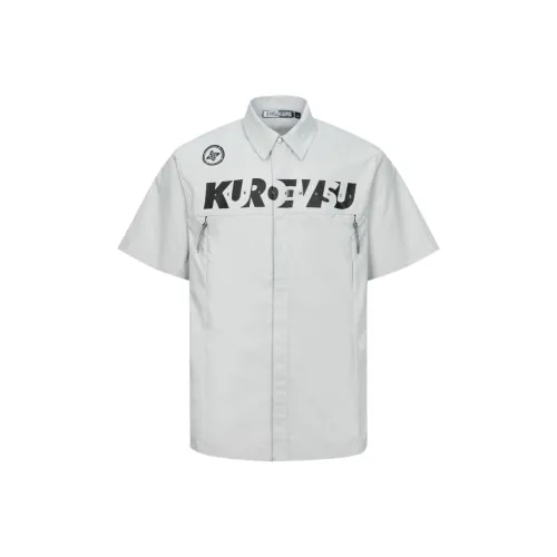 EVISU Короткий рукав рубашка мужская