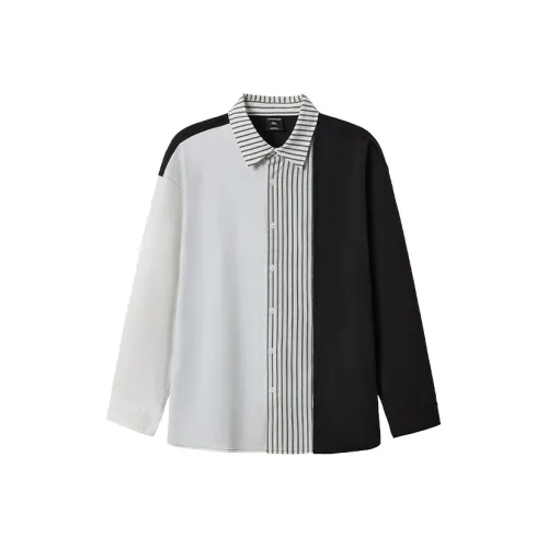 WAYNEXZAVIER Мужские Черные Рубашки