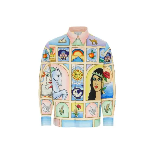 CASABLANCA Многоцветные Мужские Рубашки