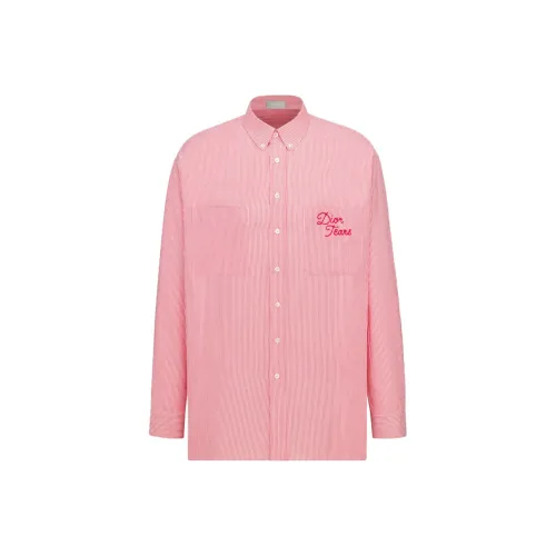 DIOR x Denim Tears совместная серия SS23 Рубашка Мужская Красная