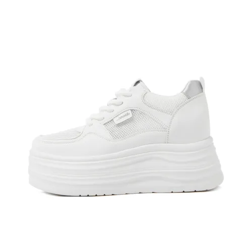 CAMEIDO Дышащий и Легкий Низкий Топ Кэжуал Женский Белый