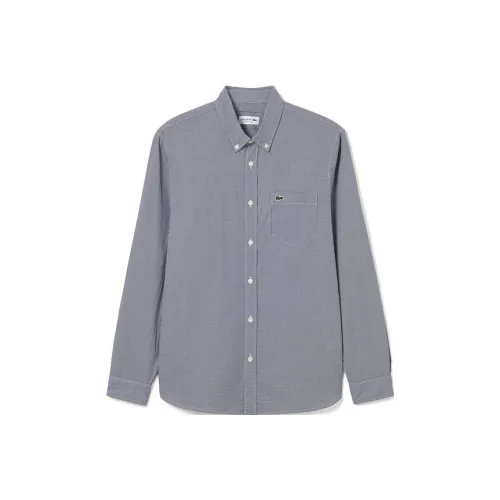 LACOSTE Серый 522 Мужские Рубашки