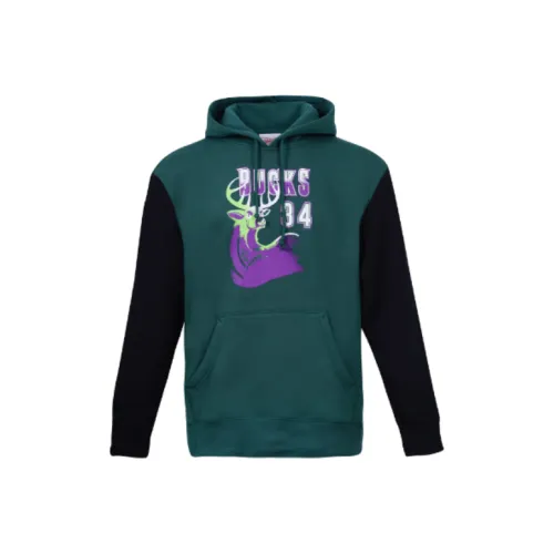 MITCHELL NESS Толстовка Унисекс Stag Зеленый Черный