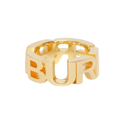 Burberry Латунные Кольца Золотые Женские