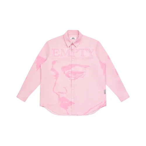 EMPTY REFERENCE Розовая унисекс рубашка