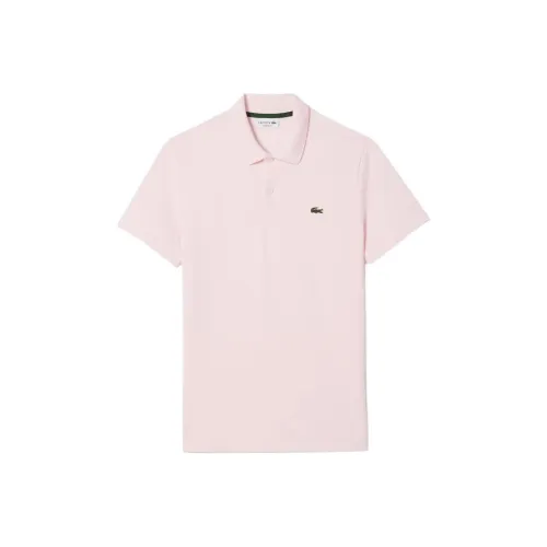 LACOSTE Поло Мужское Светло-Розовое