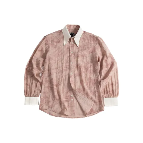 SOARIN YUPPIE Рубашка Мужская Энергетическая Розовая