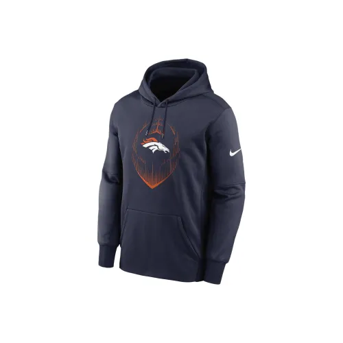 Nike x NFL Denver Broncos Icon Толстовка Мужская Морской Синий