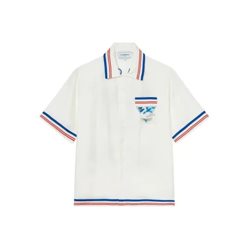 CASABLANCA Белые Мужские Рубашки