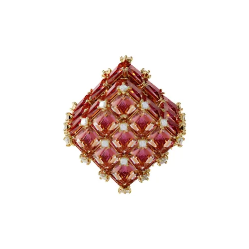 Swarovski Curiosa Серьги с кулоном из кубического циркония Clip ON Апельсин Женские