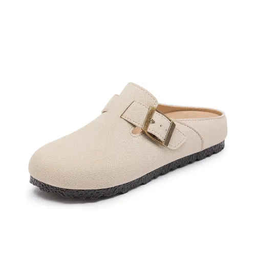 JINDUN Износостойкие домашние тапочки для женщин песочного цвета