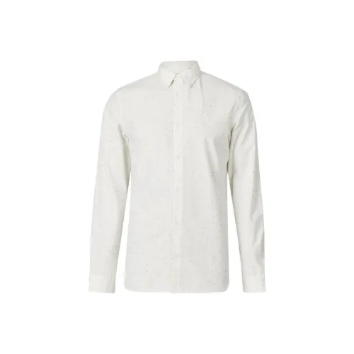 ALLSAINTS Бежевые Мужские Рубашки
