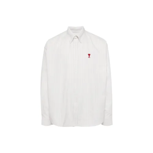 AMIPARIS FW24 Рубашка Мужская Белая