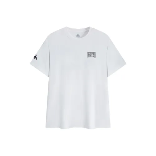 KAPPA 1916 Series T Рубашка Мужская Корейская Белая
