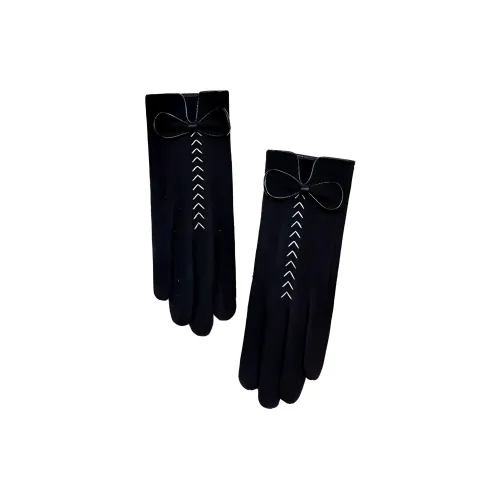 Youyoulan Вязаные перчатки из полиамида женские