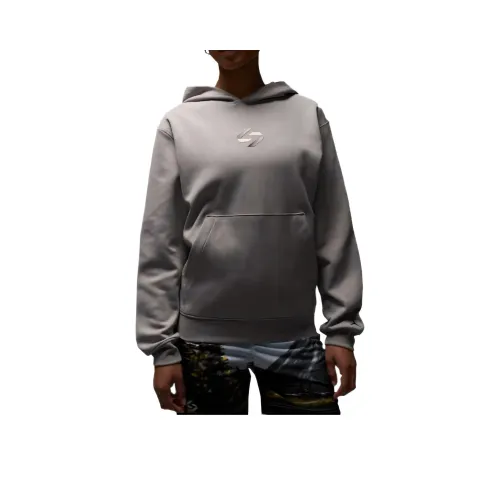 Джордан Dri FITS Свитшот Мужской Серый Фиолетовый