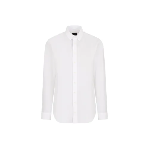 GIORGIO ARMANI Белые Мужские Рубашки