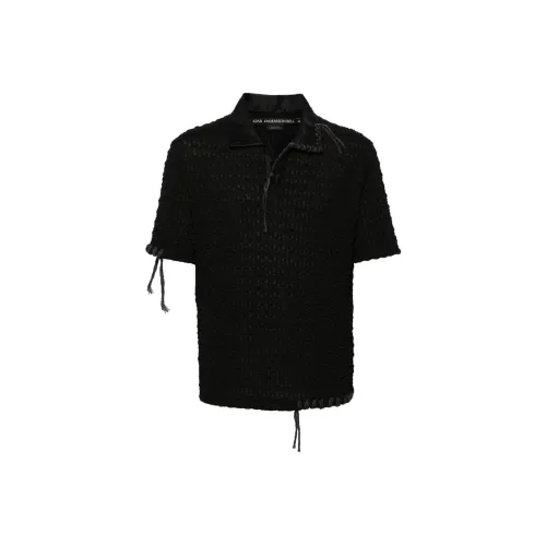 ANDERSSON BELL Collaboration Поло Мужское Черное