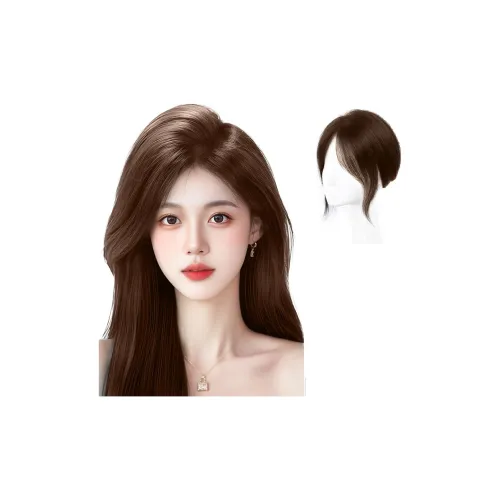 MUYAN Бесшовный Натуральный Парик с Объемом для Волос на Лбу