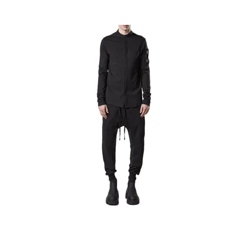 Thom Krom Черные Мужские Рубашки