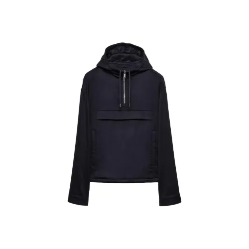 PRADA Синий Мужской Свитшот